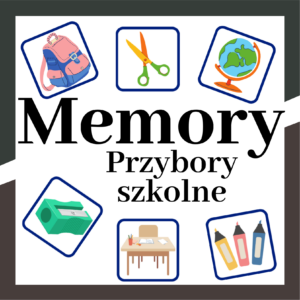 Memory - przybory szkolne