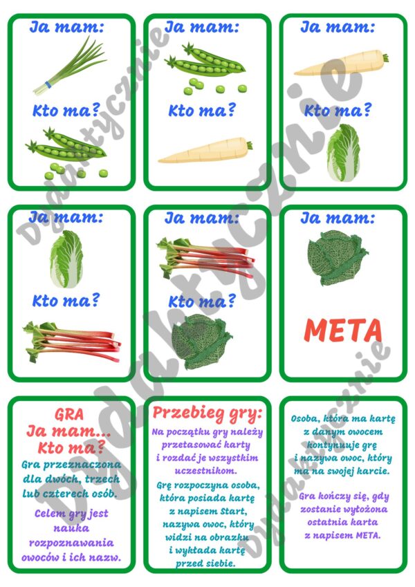 Ja mam... Kto ma? WARZYWA - obrazek 5