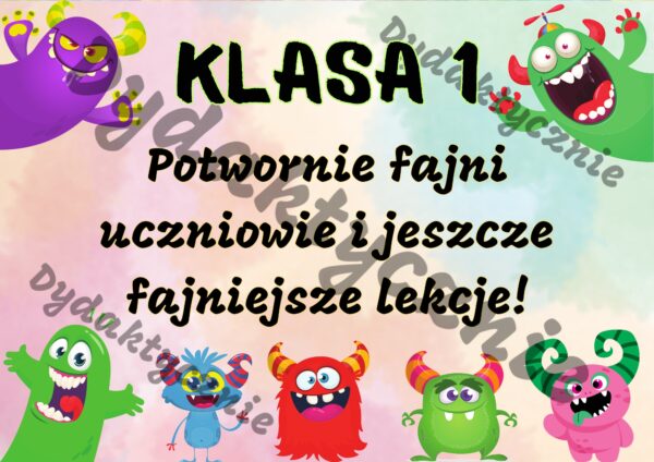 Napisy na drzwi – klasy 1, 2, 3 - obrazek 4