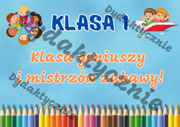 Napisy na drzwi – klasy 1, 2, 3 - obrazek 5