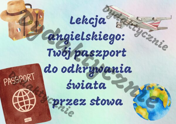 Napisy na drzwi – sala języka angielskiego - obrazek 2