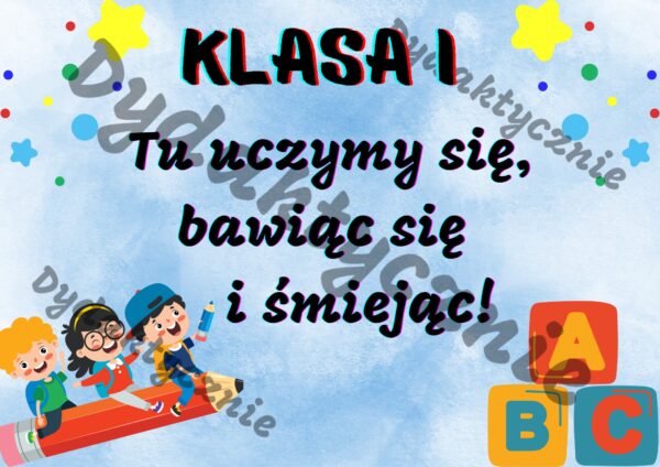 Napisy na drzwi – klasy 1, 2, 3 - obrazek 6