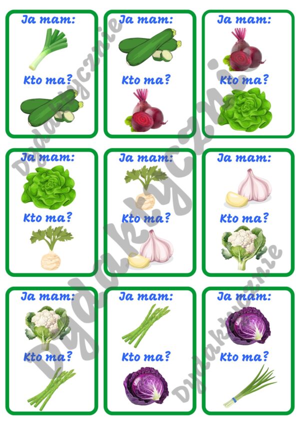Ja mam... Kto ma? WARZYWA - obrazek 4